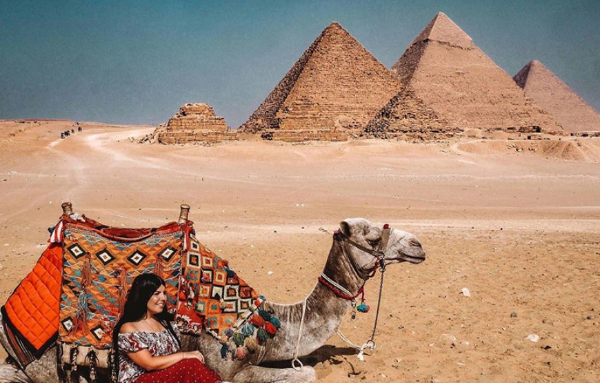 Giza Pyramids Day Trip With Camel Ride & Egyption Museum